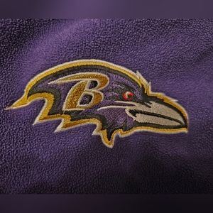 Baltimore Ravens Quarter-zip Pullover.  Size:M 10/12